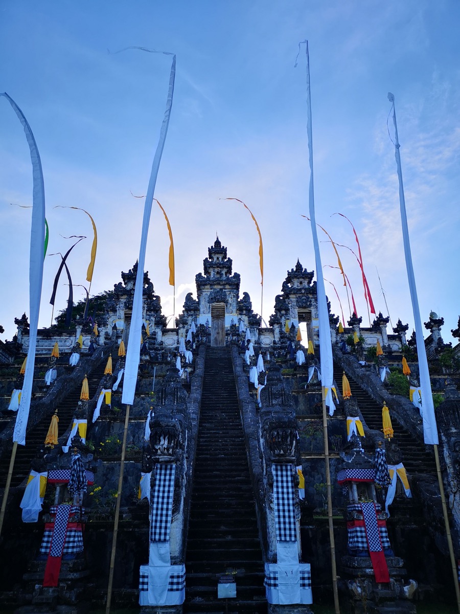 A heritage site visited during the Pejeng walk near Empathy School Bali