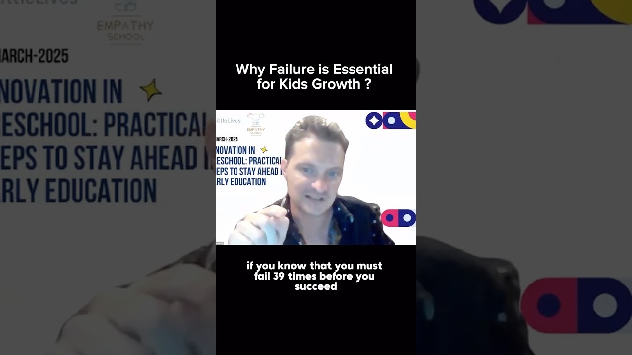 Failure isn't the opposite of success, it's part of it.