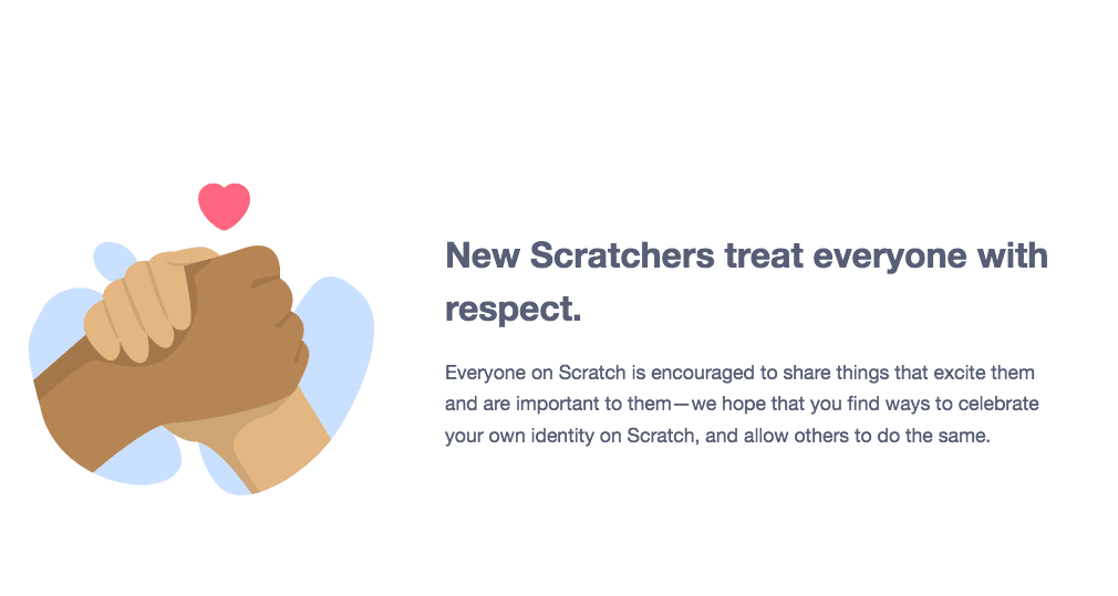scratch welcome screen